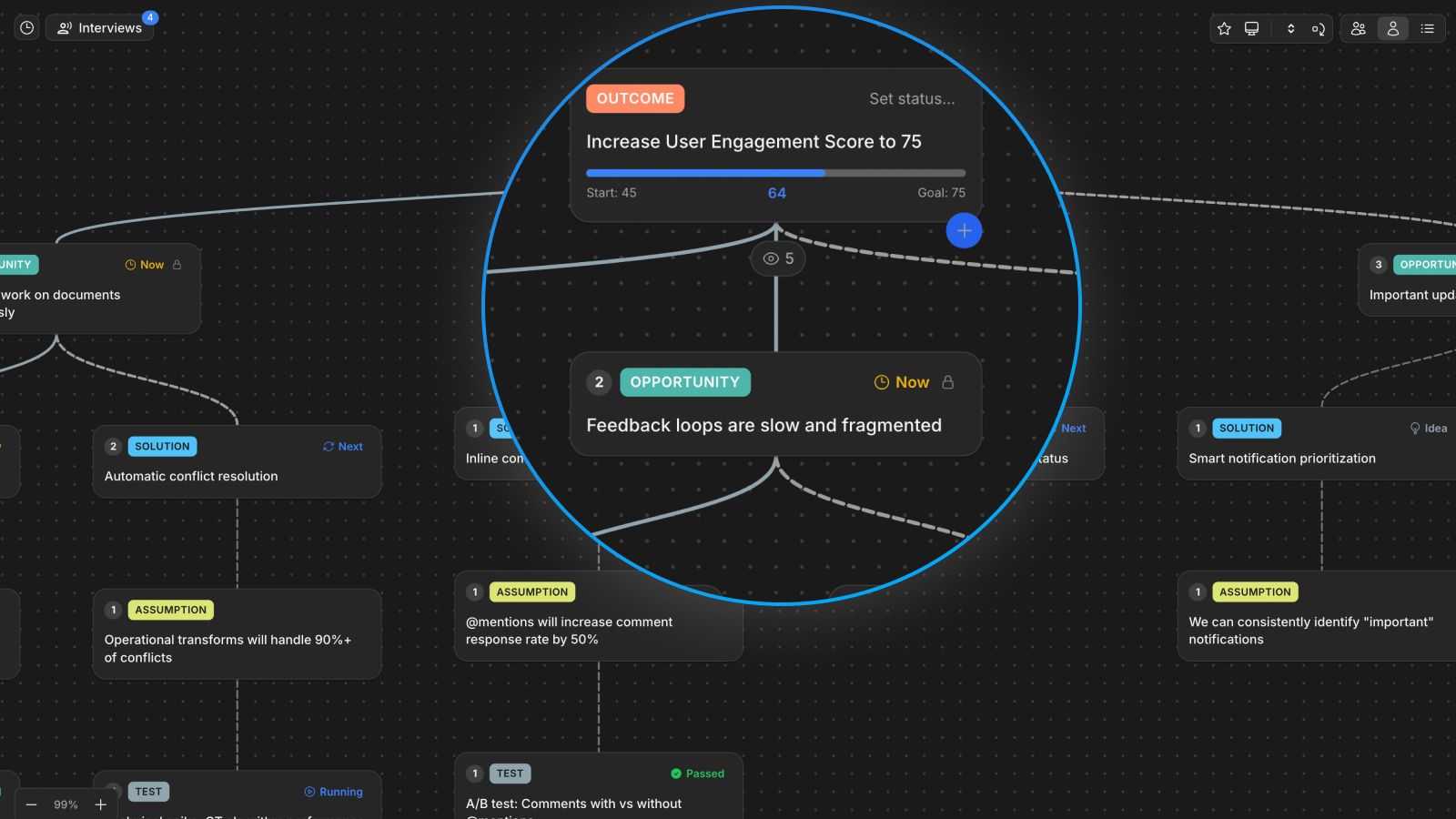 Product screenshot — Real-time collaboration